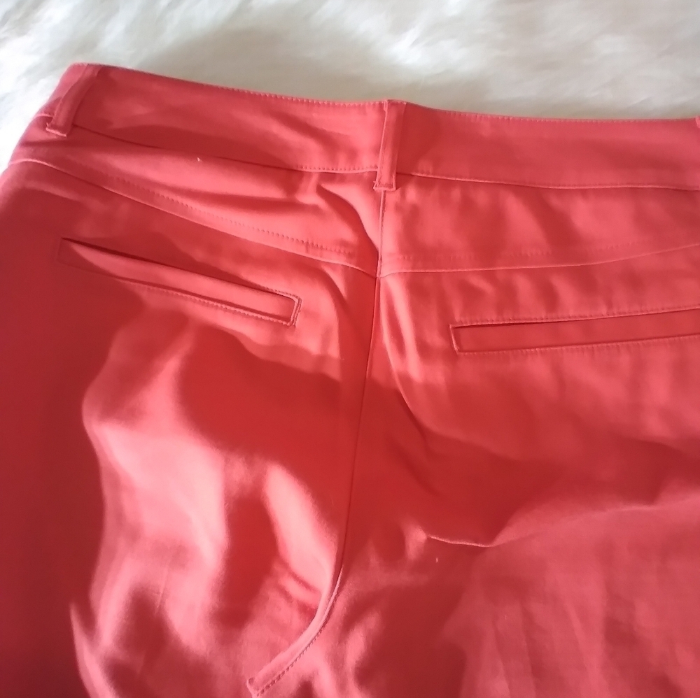 so Slimming by Chico's orange dress pants - Picture 8 of 10